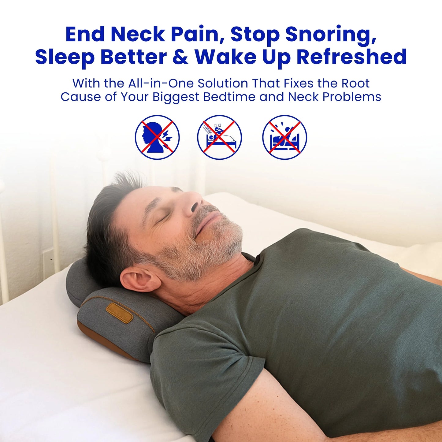Louxglow® The All-in-One Solution for Neck Pain, Snoring, Sleep Problems, and Jaw Clenching