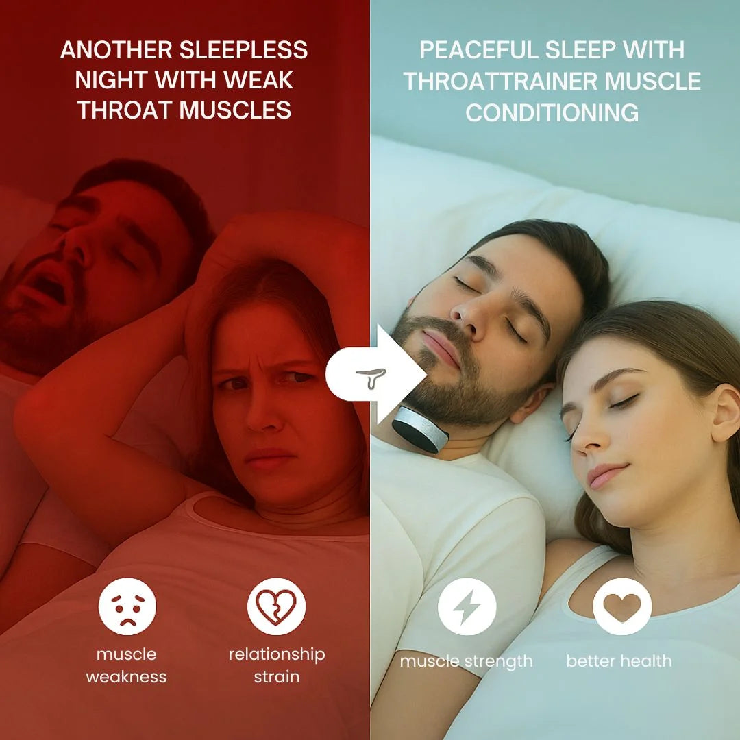 Louxglow® ThroatTrainer - The World's First System To Train Your Body To Stop Snoring