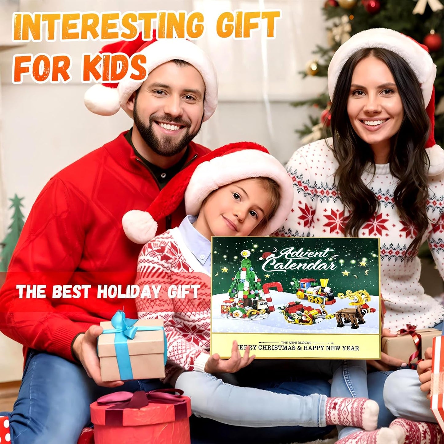 🏆#1 Best Seller💥Christmas 2025 Advent Calendar, 24 Days of Christmas Blocks