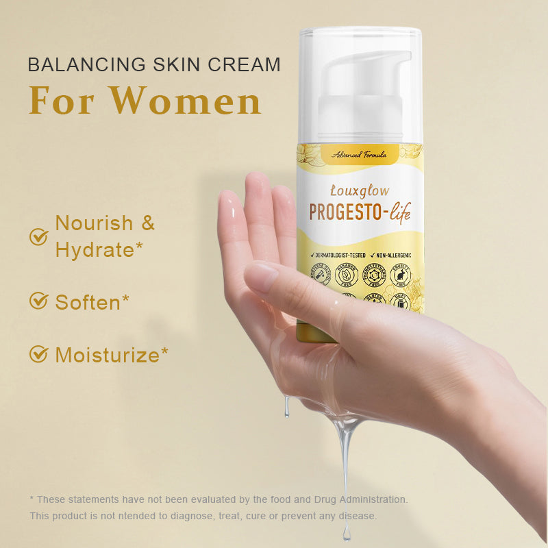 🌸 Louxglow® Advanced Progesto-Life Hormone Balance Cream for Women