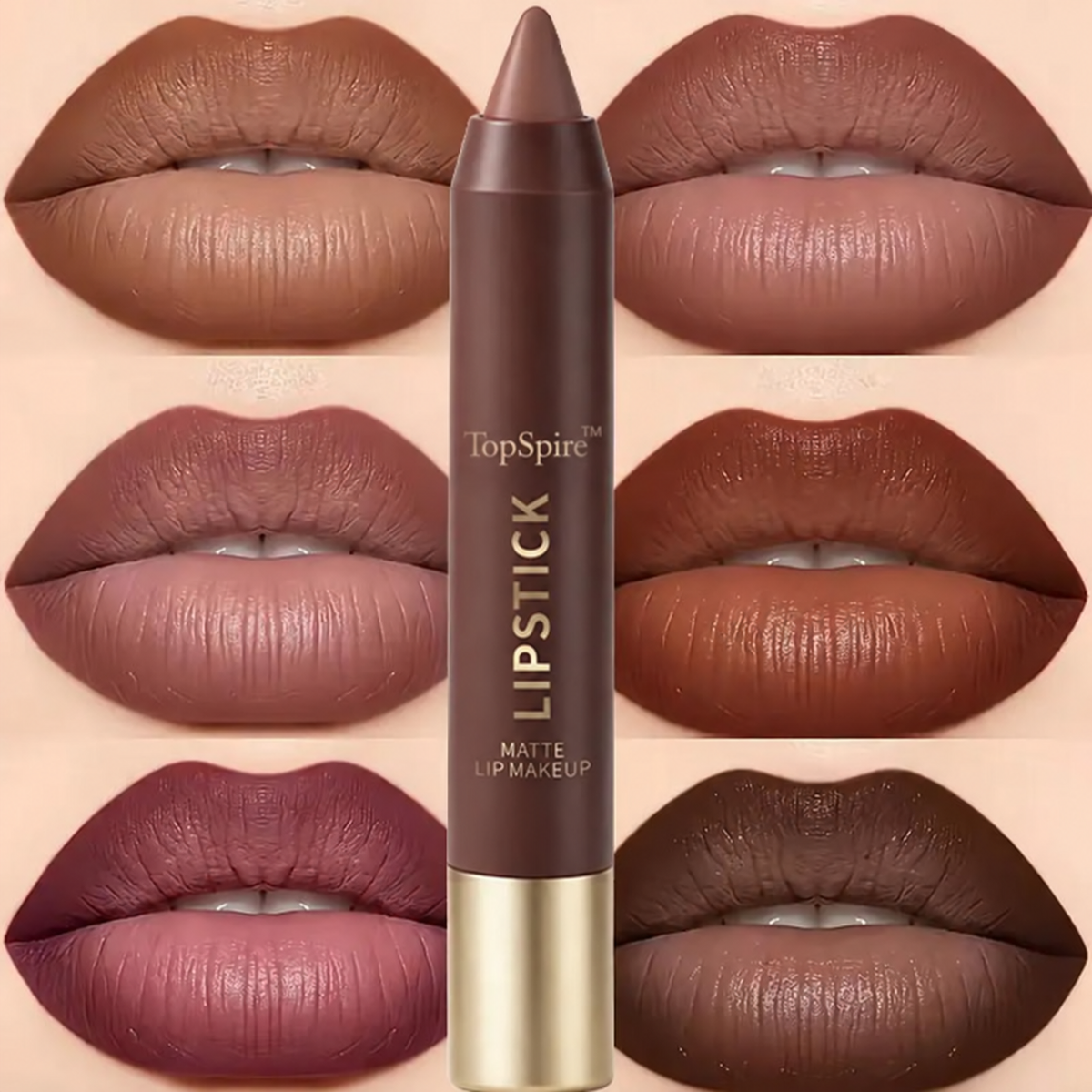 TopSpire™ Fit Colors Matte Lipliner and Moisturizing Lip Oil Cosmetic Set