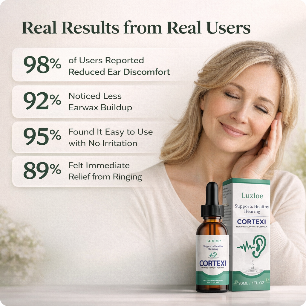 Luxloe Tinnitus Ear Drops for Clear Ears and Ultimate Comfort – Unlock Instant Relief from Tinnitus and Ear Discomfort🎶