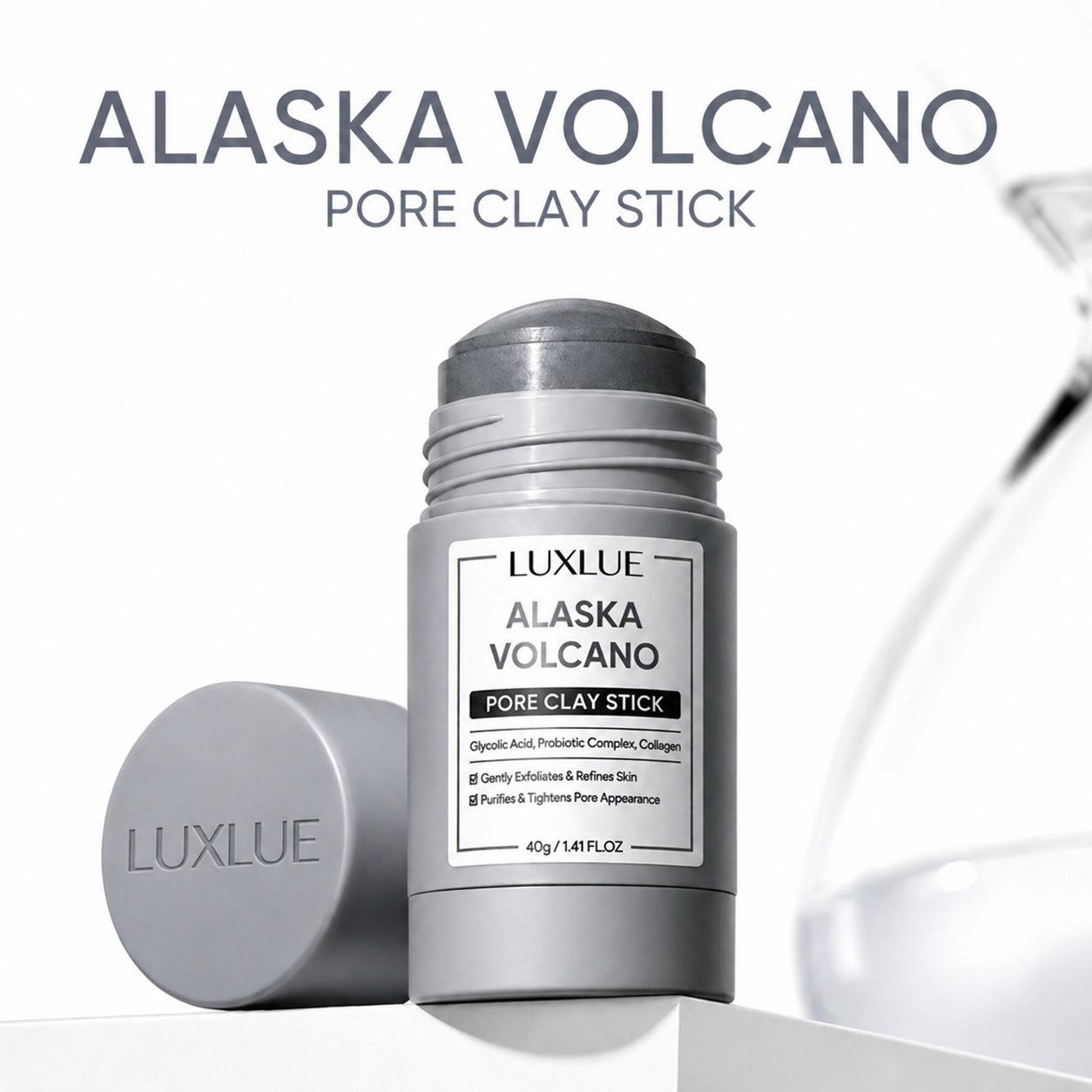 Luxlue Alaska Volcano Deep Cleansing Clay Mask