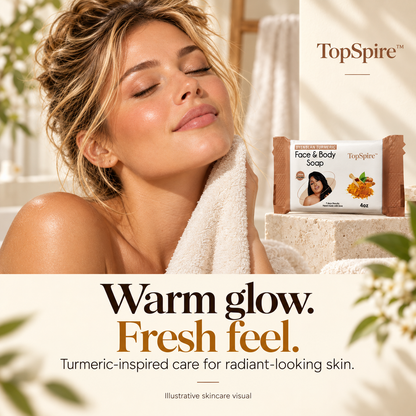 TopSpire™ Turmeric Tifanm Andeyò Brightening Soap 4oz 1PCS