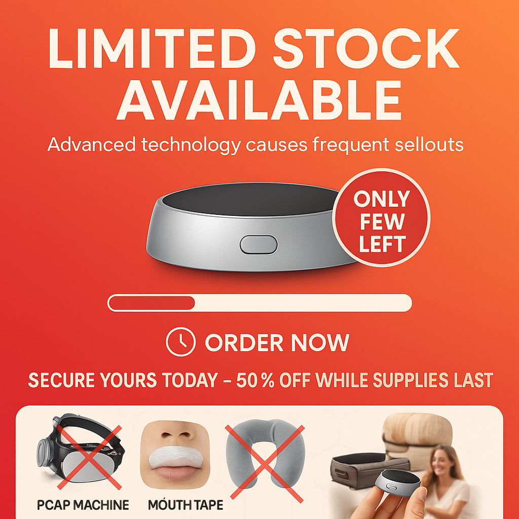 Louxglow® ThroatTrainer - The World's First System To Train Your Body To Stop Snoring