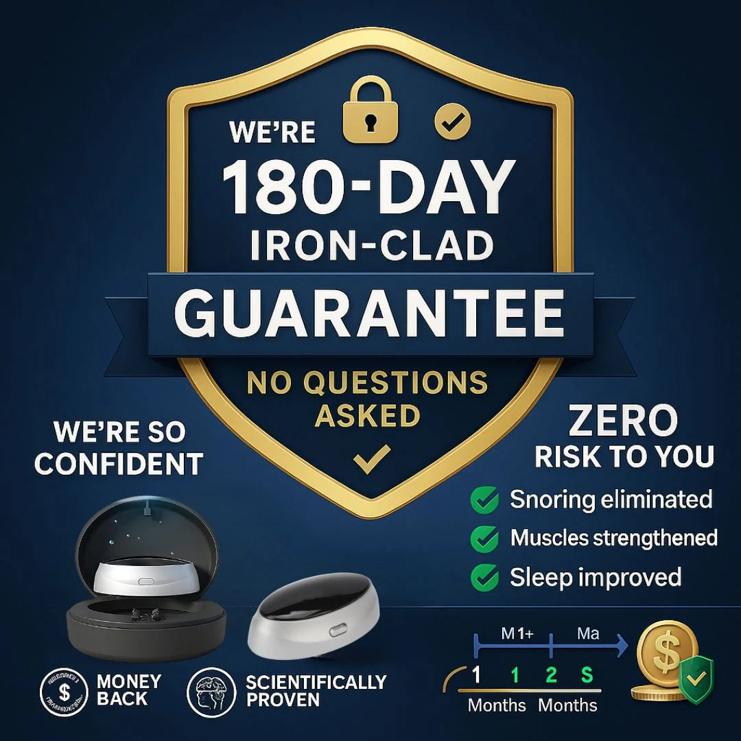 Louxglow® ThroatTrainer - The World's First System To Train Your Body To Stop Snoring