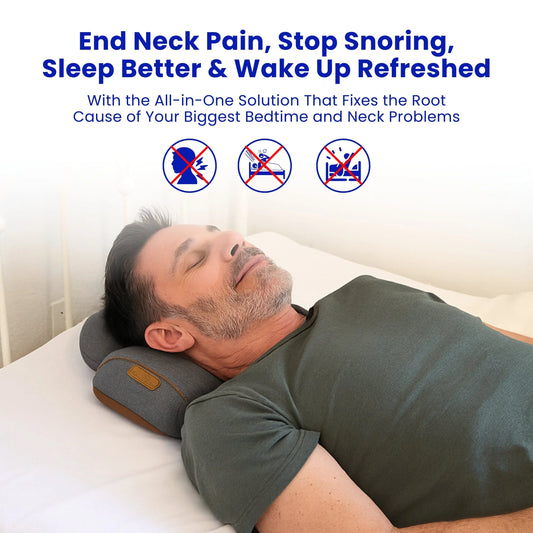 Louxglow® The All-in-One Solution for Neck Pain, Snoring, Sleep Problems, and Jaw Clenching