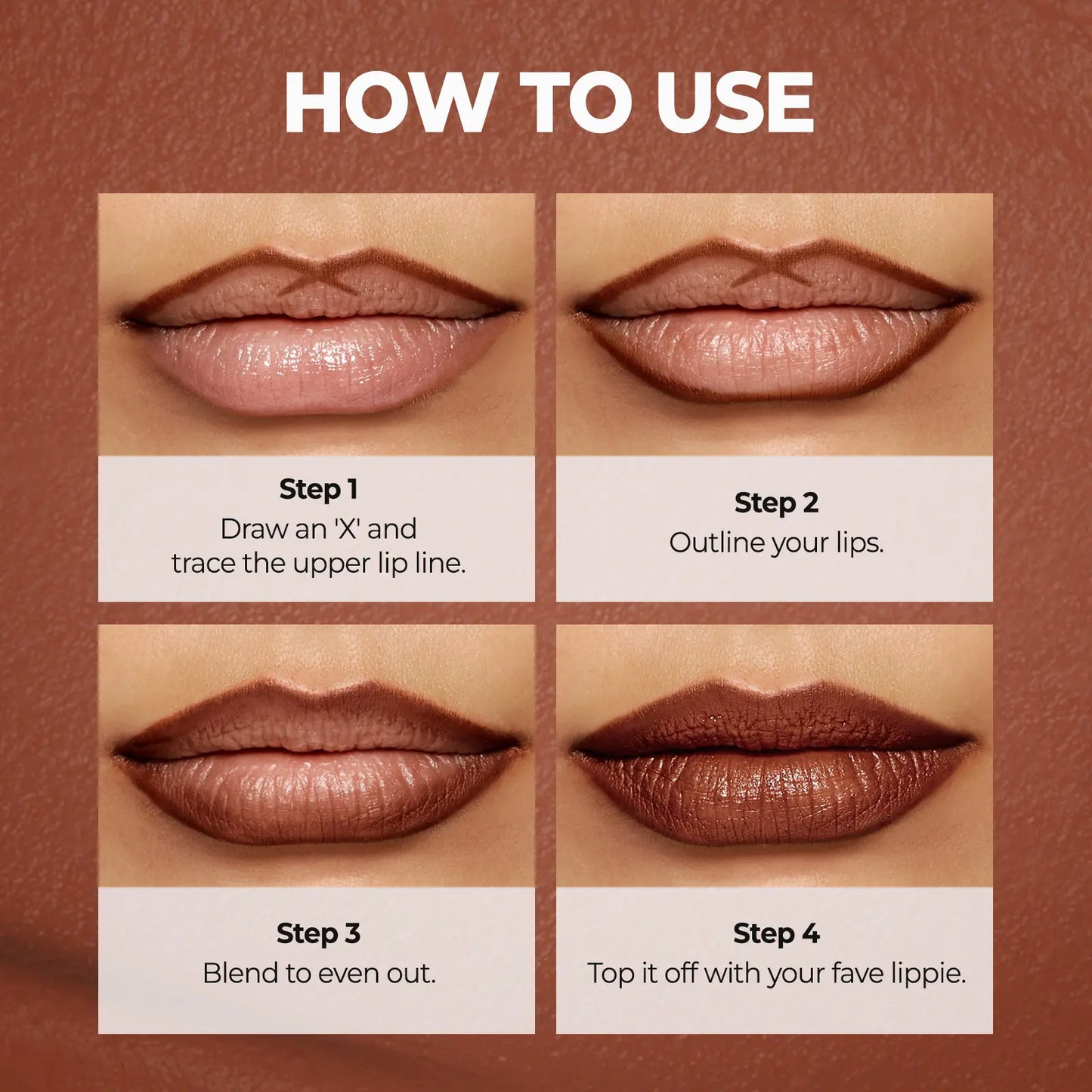 Luxlue Easy Glide Lip Liner — Creamy, Blendable Color with Smooth Application, Summervibes