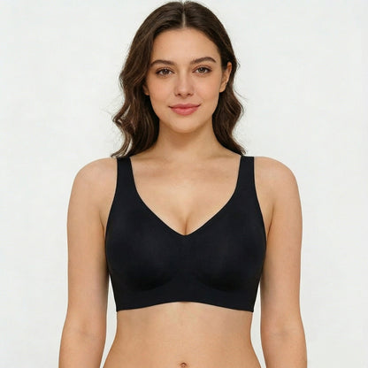 🏆LAST DAY SALE 49% OFF 🔥Super Firming Leopard Print Jelly  Bra | Women Wirefree Bras 👍No More Sagging Breasts