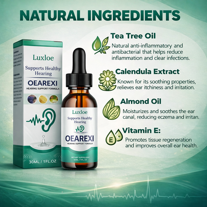 Luxloe Tinnitus Ear Drops for Clear Ears and Ultimate Comfort – Unlock Instant Relief from Tinnitus and Ear Discomfort🎶