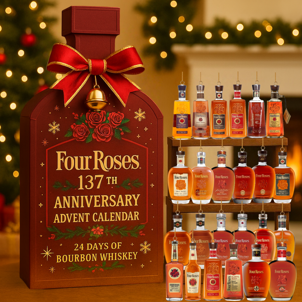 🔥 Buy 2+ Get Free shipping 🔥Four Roses 137th Anniversary Advent Calendar