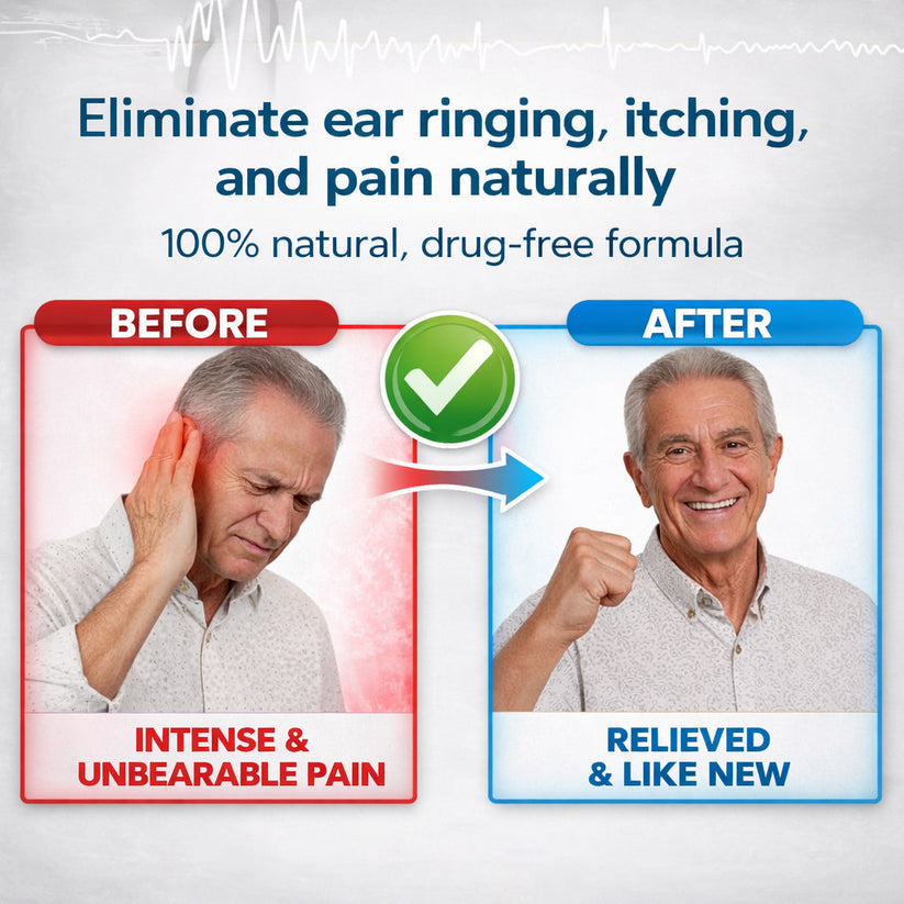 Luxloe Tinnitus Ear Drops for Clear Ears and Ultimate Comfort – Unlock Instant Relief from Tinnitus and Ear Discomfort🎶
