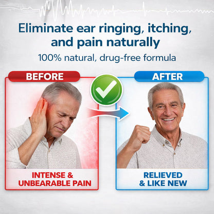 Luxloe Tinnitus Ear Drops for Clear Ears and Ultimate Comfort – Unlock Instant Relief from Tinnitus and Ear Discomfort🎶