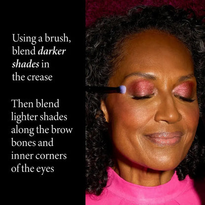 Baked Eyeshadow Quad + FREE Eyeshadow Brush