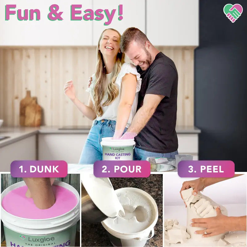 🔥 Buy 2+ Get Free shipping 🔥Luxgloe Original Casting Kit – Perfect Gift and Activity for Couples, Families, & Friends
