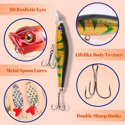 🔥 Buy 2+ Get Free shipping 🔥Fishing Advent Calendar