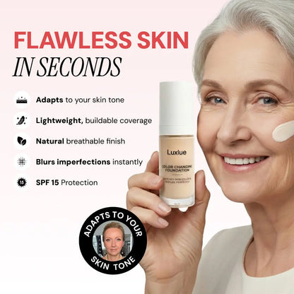 Luxlue- Color Changing Foundation