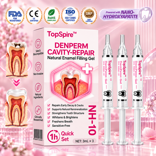 TopSpire™ DenPerm Cavity-Repair Natural Enamel Filling Gel