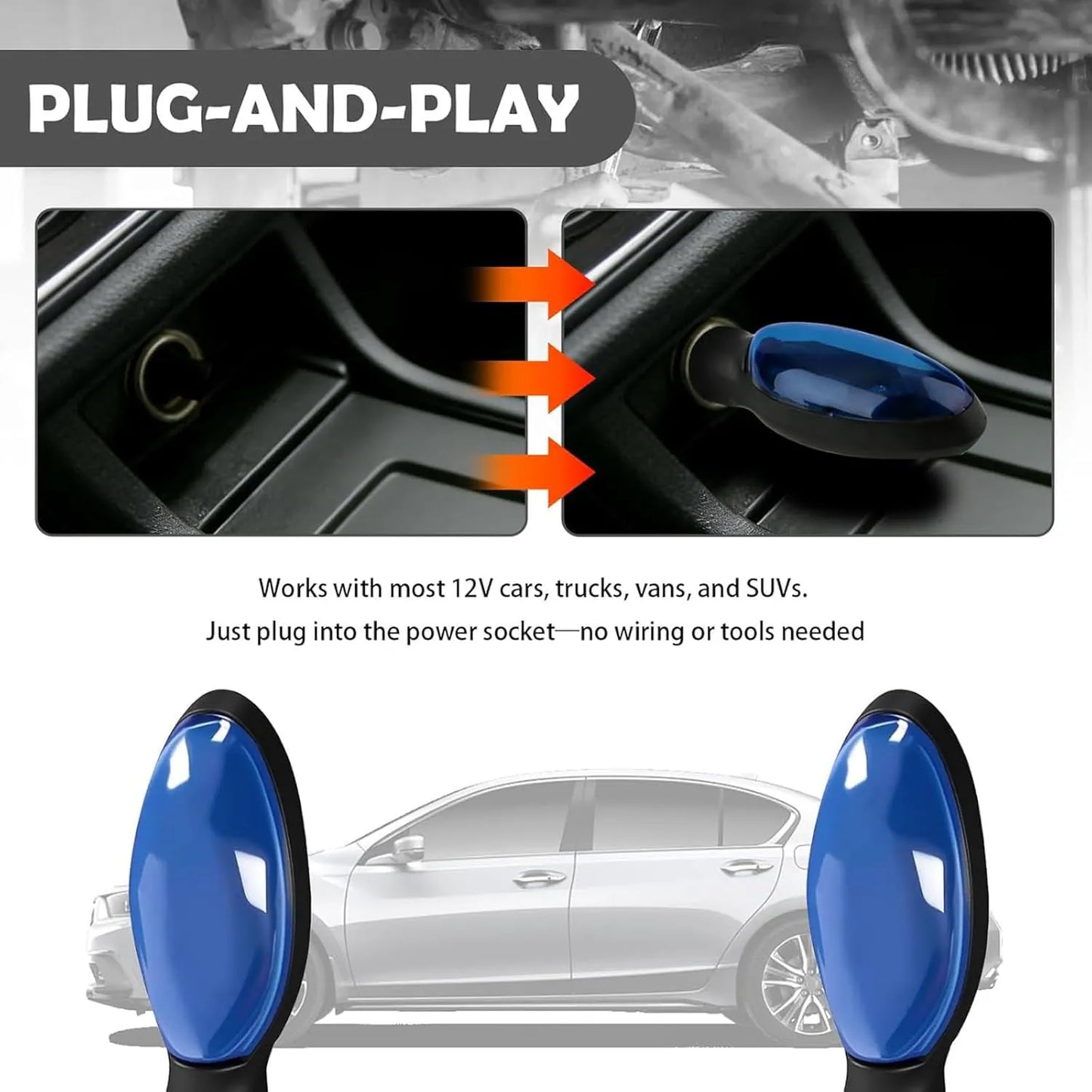 🚗Saves 70% on fuel consumption. — Plug-and-Play Fuel Saver: Drive Further, Improve Fuel Efficiency