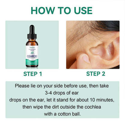 Luxloe Tinnitus Ear Drops for Clear Ears and Ultimate Comfort – Unlock Instant Relief from Tinnitus and Ear Discomfort🎶