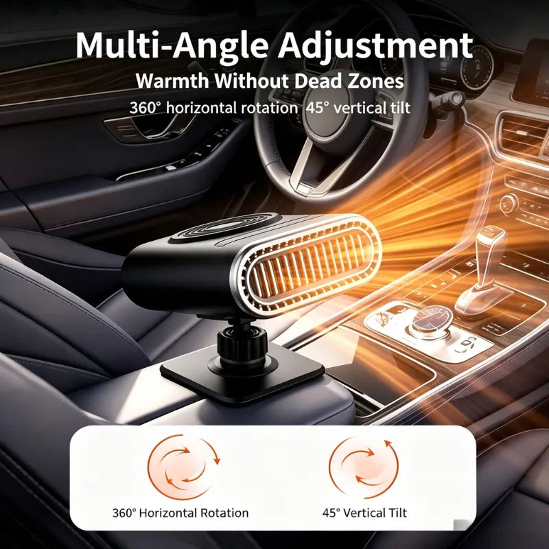 12V Portable Car Heater& Windshield Defroster