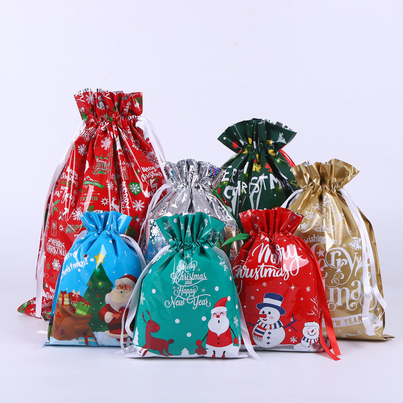 🎄Early Christmas Sale-49% OFF✨30-Piece Christmas Gift Bag & Tag Set 🎁 — Easy, Festive, and Reusable!