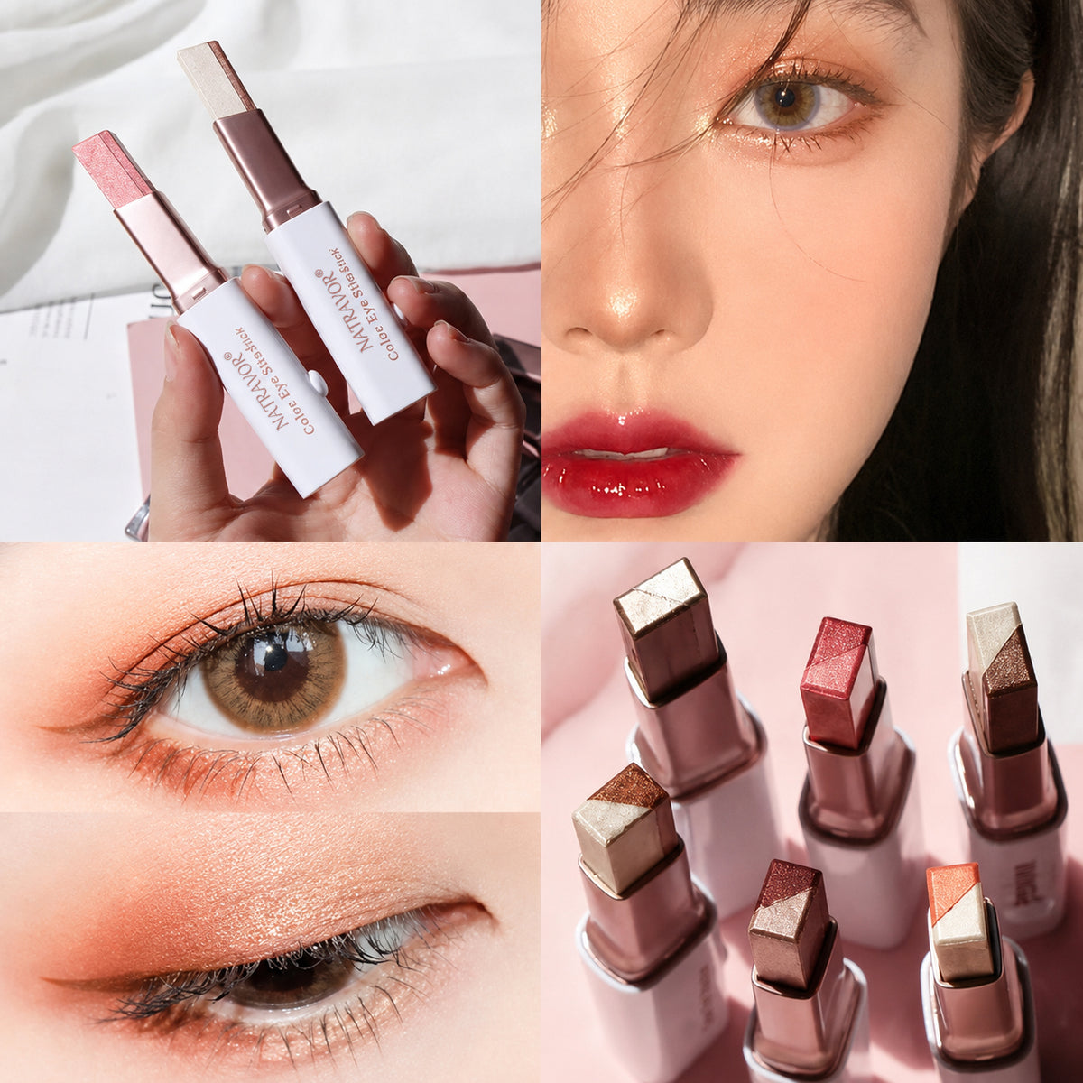 2 in 1 Glitter Gradient Eyeshadow Stick
