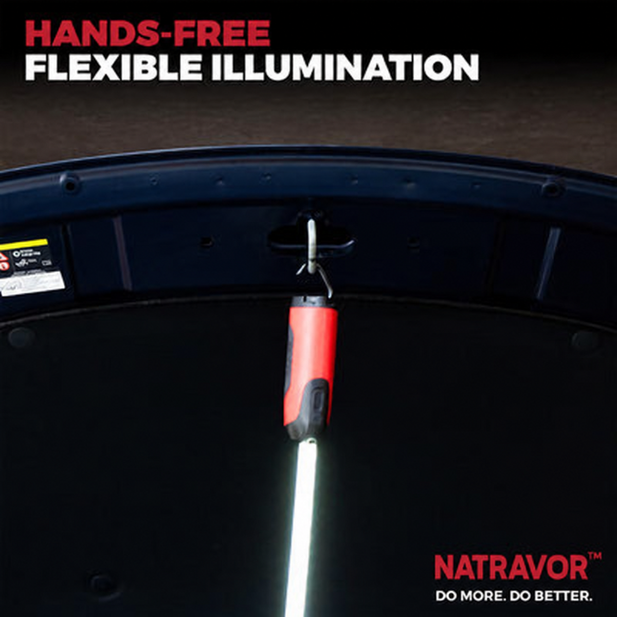 NATRAVOR™ LED Flashlight Stick | Patent Pending