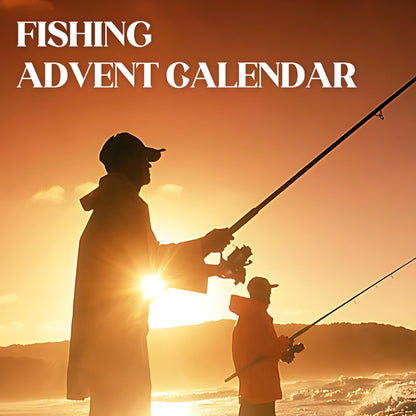 🔥 Buy 2+ Get Free shipping 🎣Merry Christmas Fishing Advent Calendar