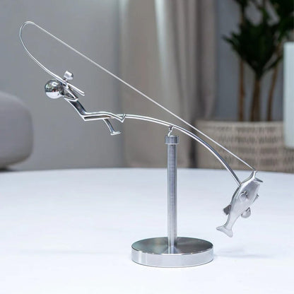 🎣The Fisherman Balancing Sculpture🎣