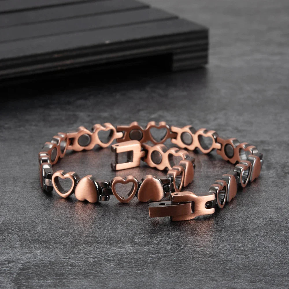 Luxgloe™ Copper Magnetic Bracelet Relieve Daily Hand Fatigue & Support Healthy Circulation
