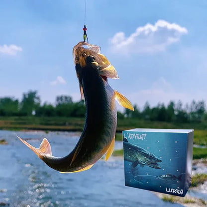 🔥 Buy 2+ Get Free shipping 🔥Fishing Advent Calendar