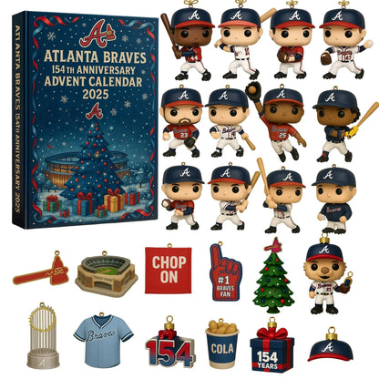 Atlanta Braves 154th Anniversary Advent Calendar 2025