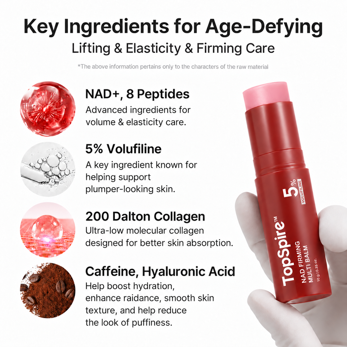 [NEW] TopSpire™ NAD+ Firming Multi Balm | NAD+, Volufiline, Collagen
